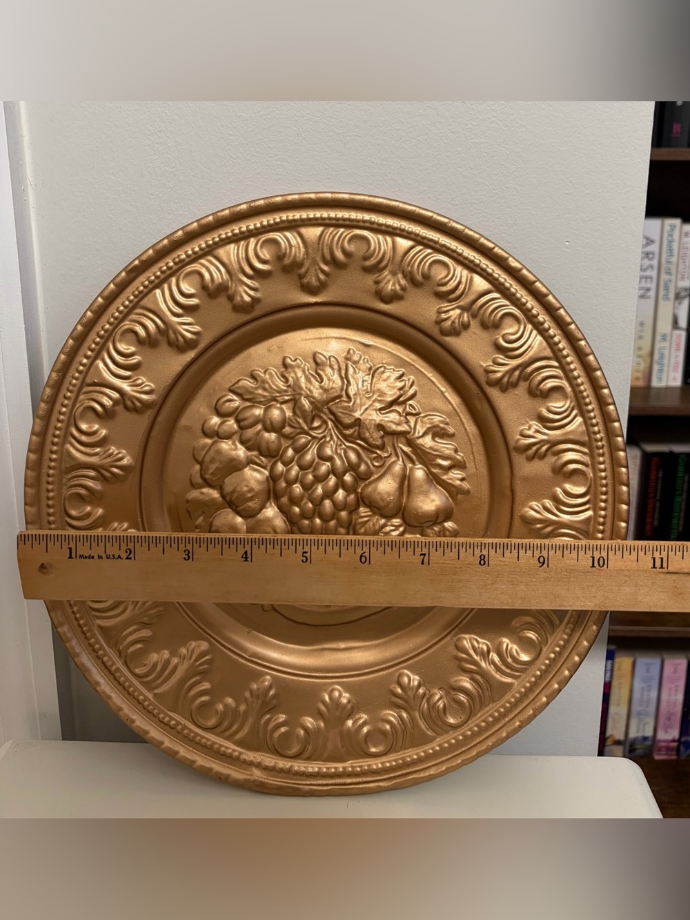 Gold Decorative Plate - Picture 5 of 5